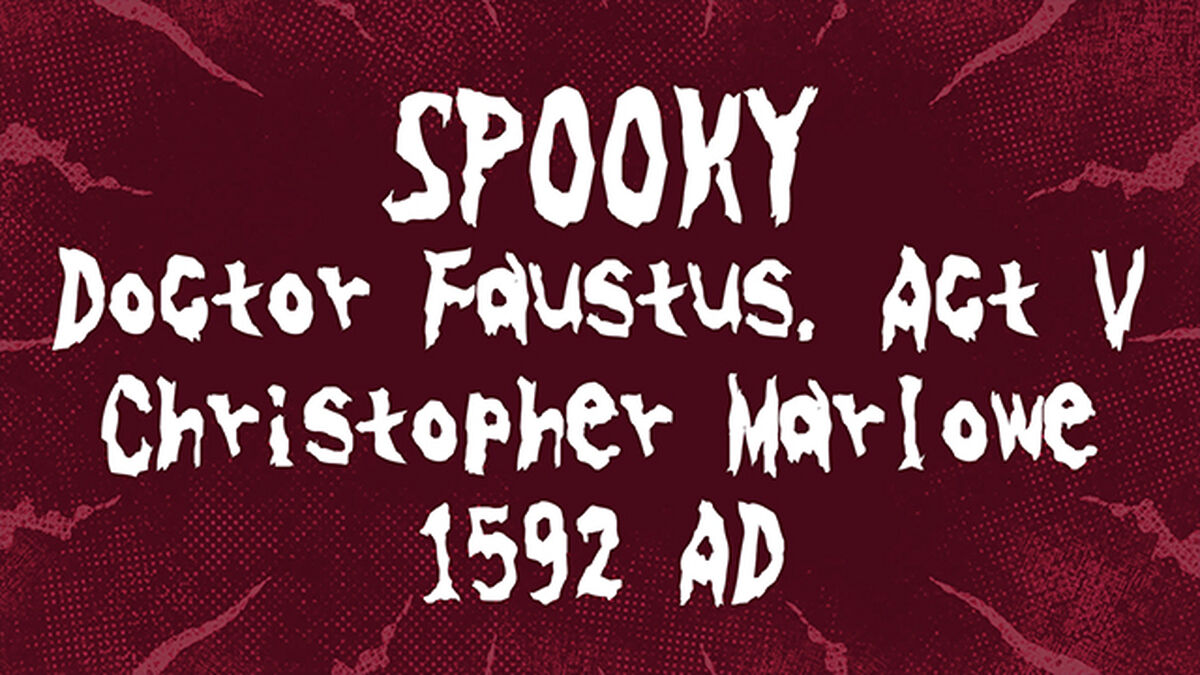 Scripture or Spooky: Extra Spooky Edition image number null
